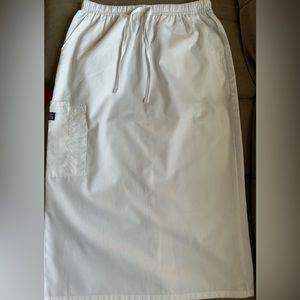 Cherokee Infinity Elastic Waistband Cargo Scrub Skirt